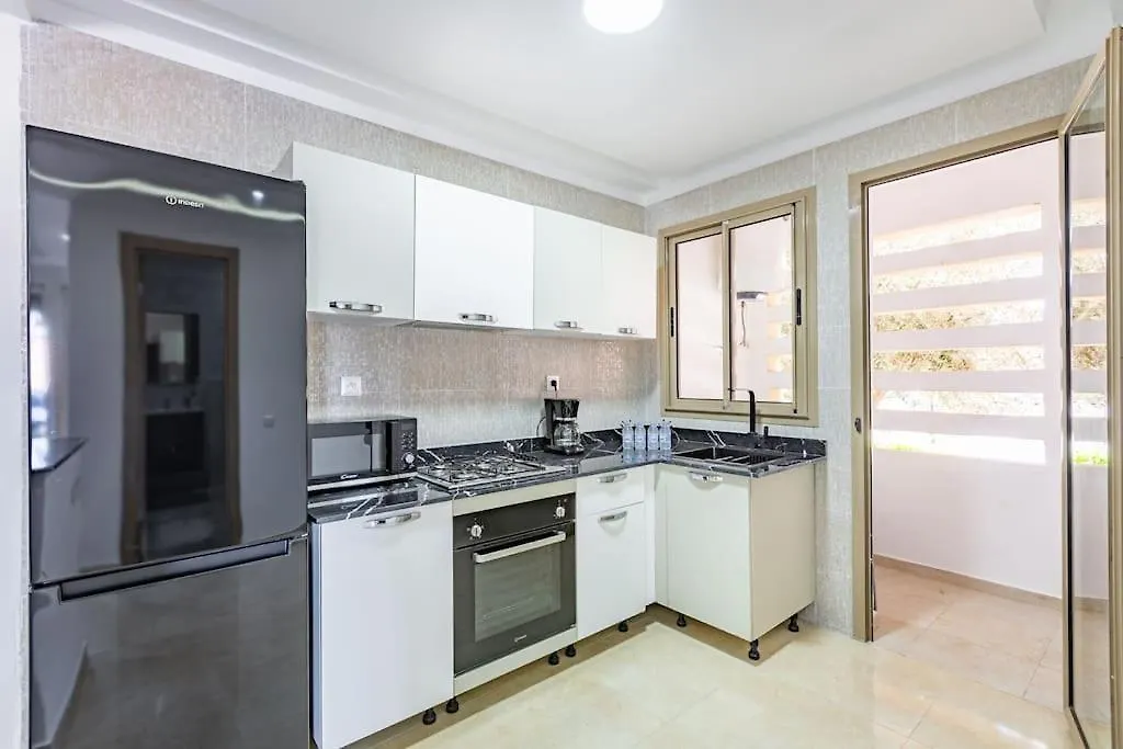 Residence Privee, Piscine, Av M6 Marrakesz Apartament