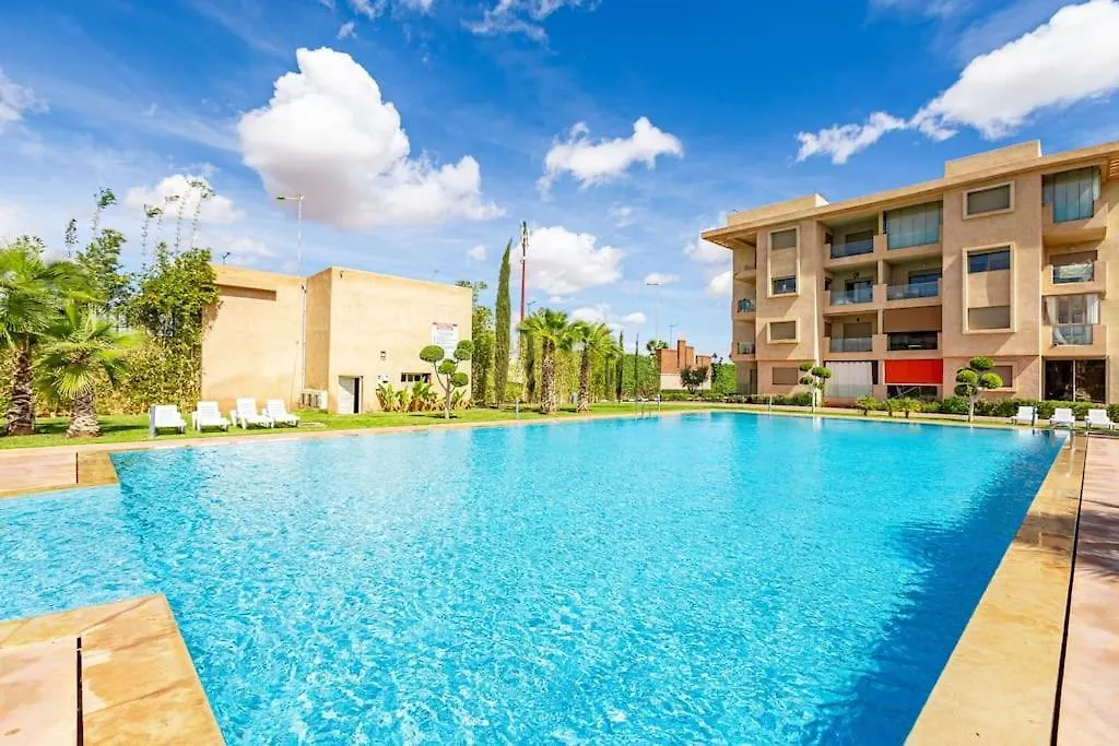 Residence Privee, Piscine, Av M6 Marrakesz Apartament